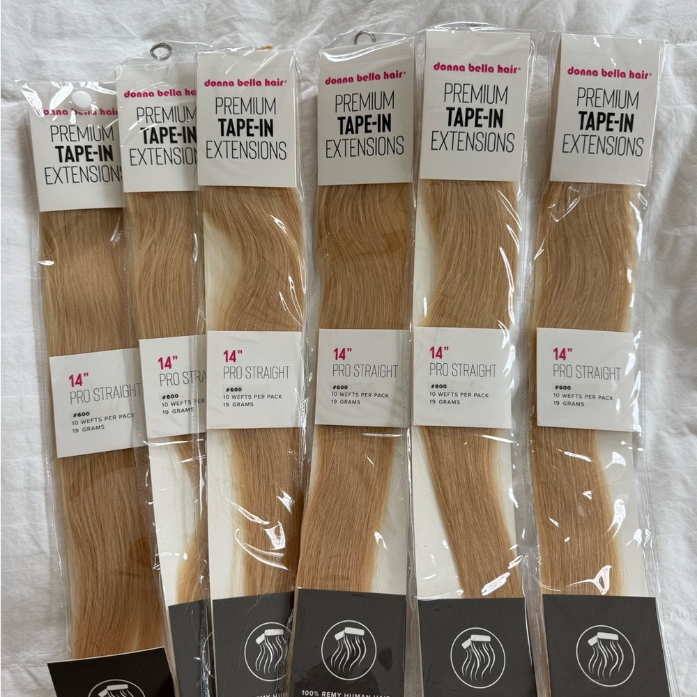Blonde Tape-In Extensions